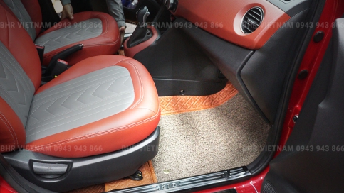 Thảm lót sàn ô tô 360 độ Hyundai i10 chính hãng, rẻ nhất Hà Nội, TPHCM
